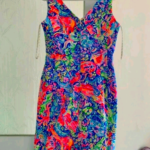 Lilly Pulitzer SHELA Dress SZ 14 - Picture 2 of 5